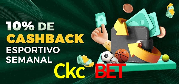 10% de bônus de cashback na Ckc Bet