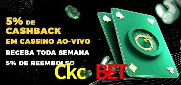 Promoções do cassino ao Vivo Ckc Bet